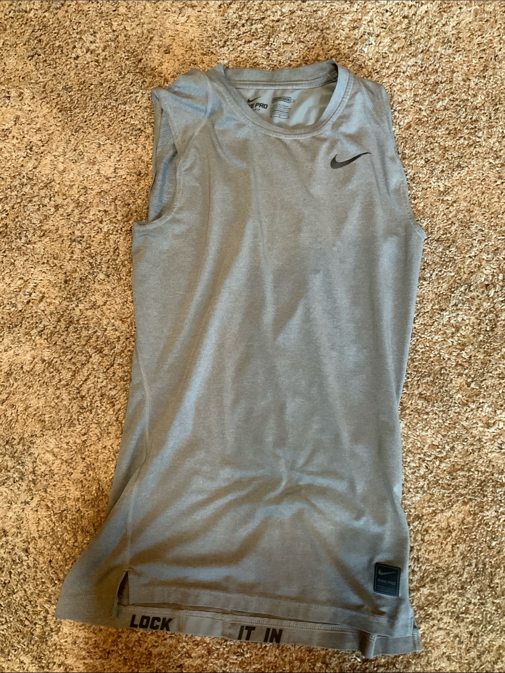 Ladies Nike pro Dri fit compression muscle tank